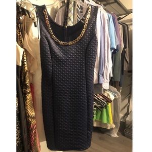 Navy blue party dress